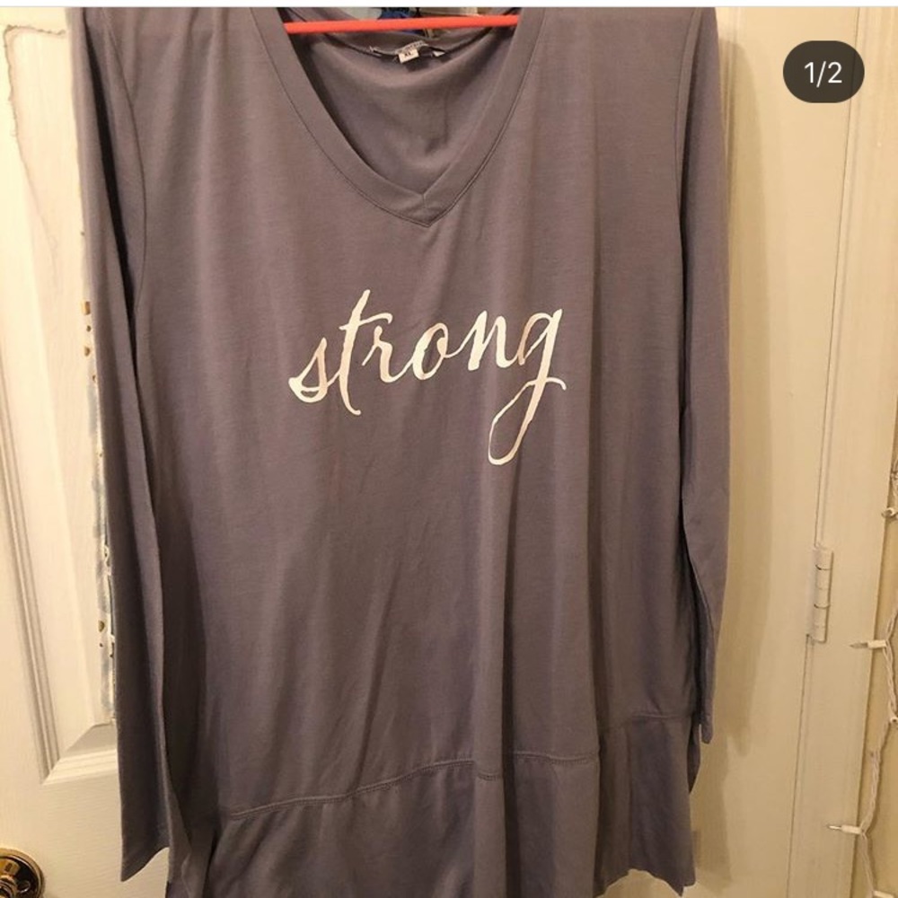 Mary square “strong” long sleeve xl